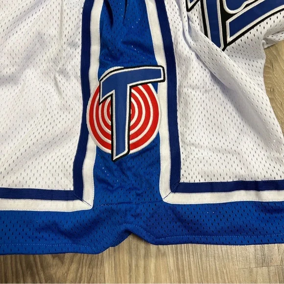 Headgear Classic Michael Jordan Tune Squad Shorts White Men Size XL $88 NWT - Picture 5 of 9